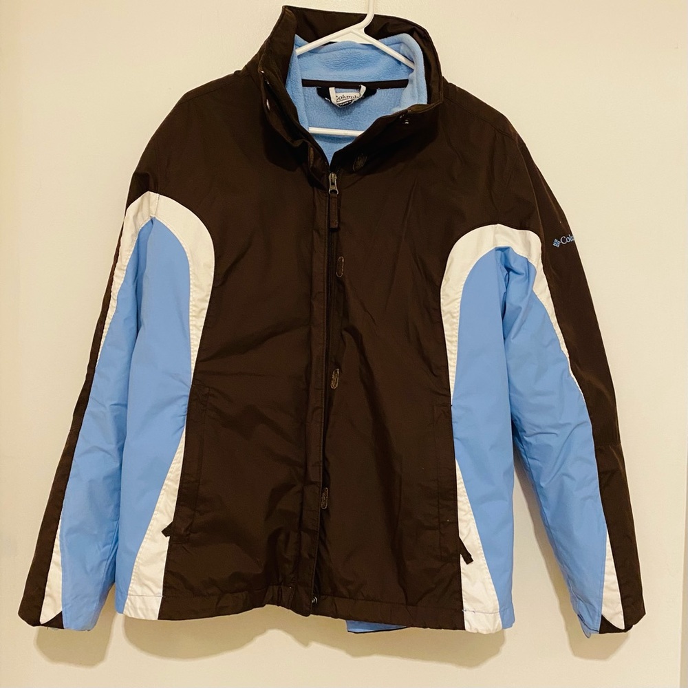 Columbia Women's Black & Light Blue Insulated Jacket